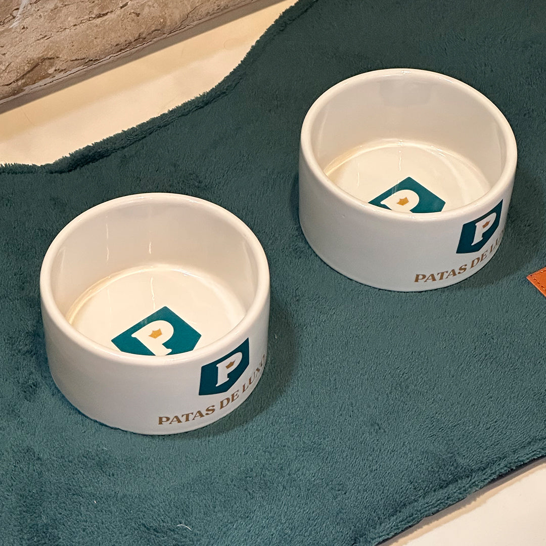 Comedouro Pet Branco 300ml