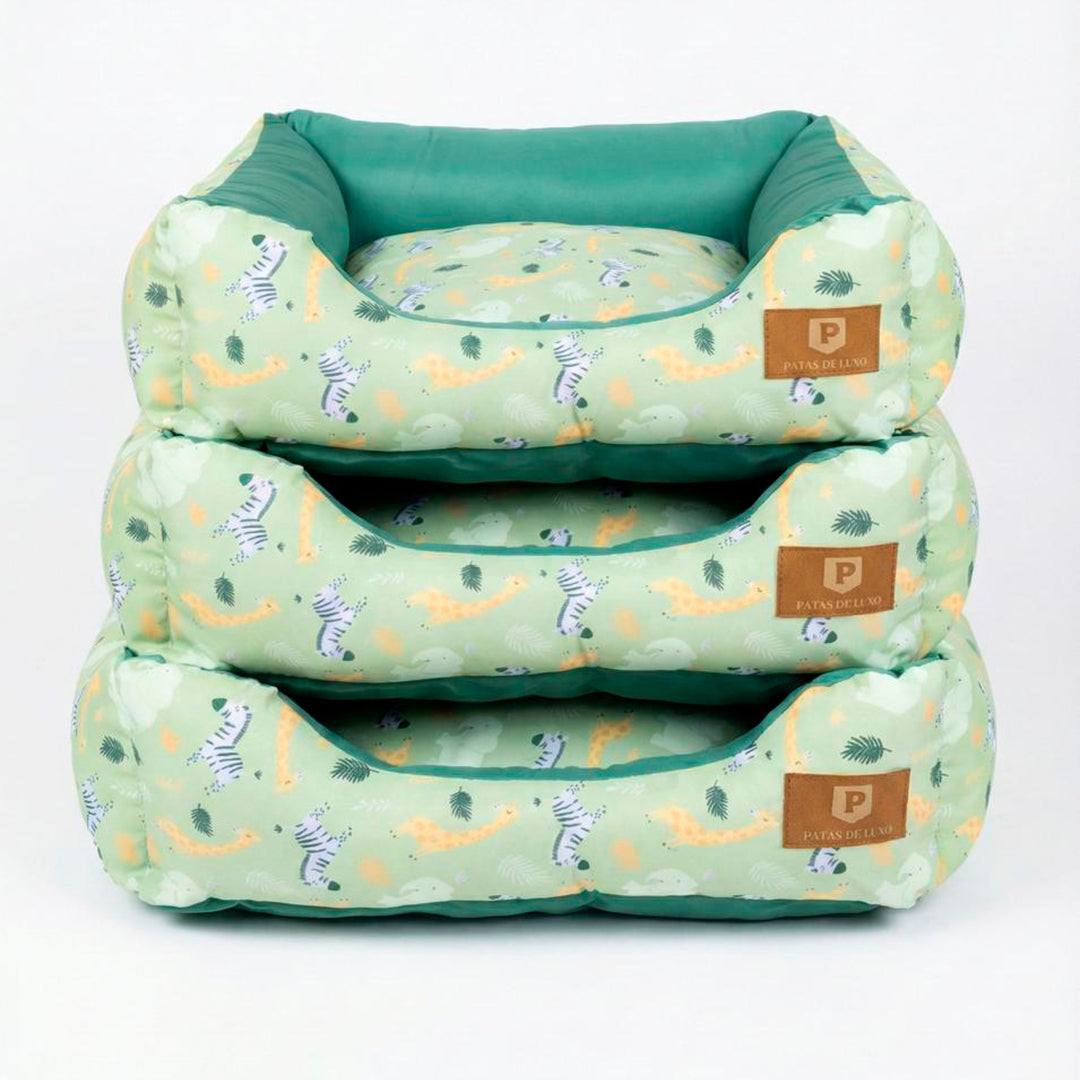 Cama Premium - Zebra Verde