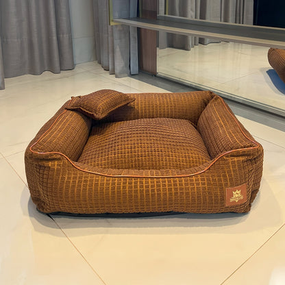 Cama Luxo Mosaico - Avelã