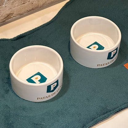 Comedouro Pet Branco 300ml