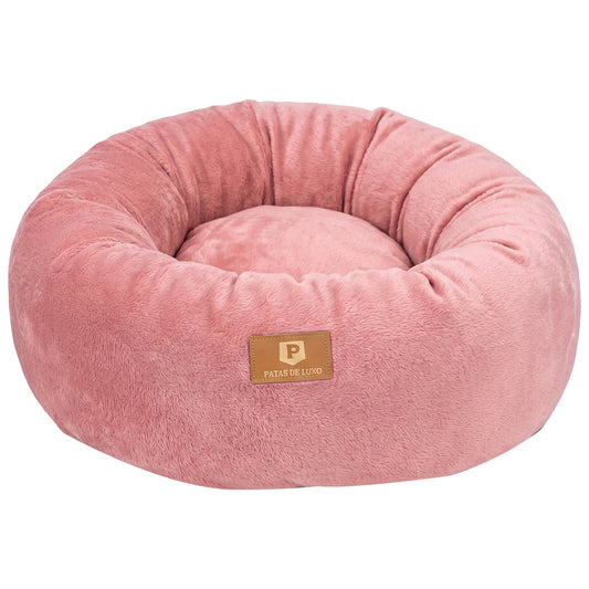 Cama Puff Luxo G - Salmão