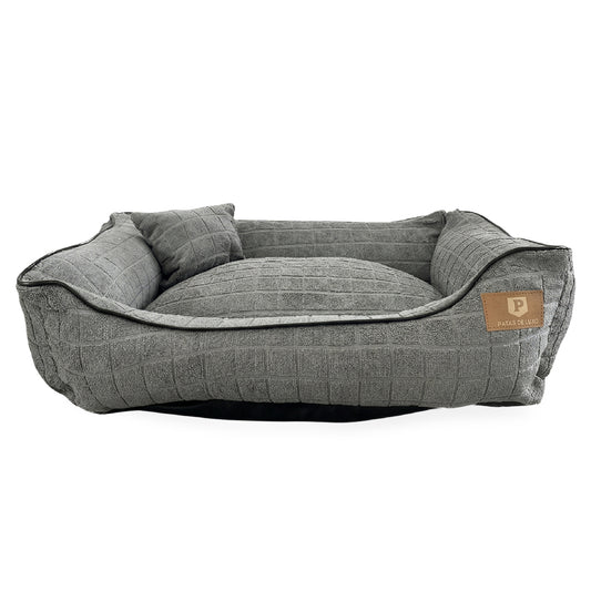 Cama Luxo - Mosaico Cinza