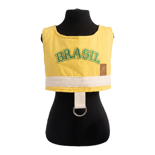 Colete com Guia - Brasil Amarelo